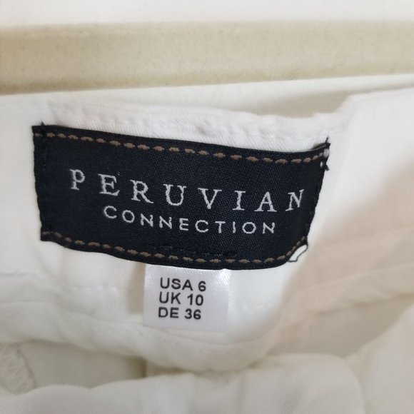 Peruvian Connection Womens 6 White Zippered Ankle - Picture 7 of 10